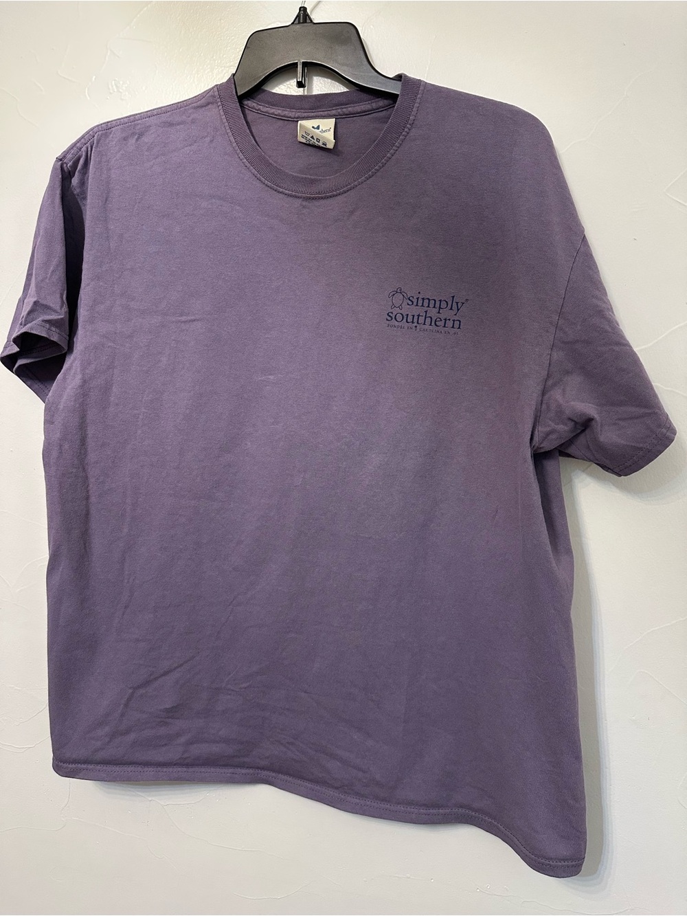 Simply Southern Women’s Purple Short-Sleeve Crew T-Shirt